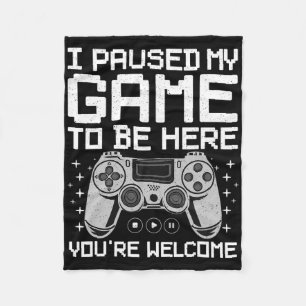 Couverture Polaire Jeu Vidéo cool Art Pour Hommes Femmes Vidéo Gamer