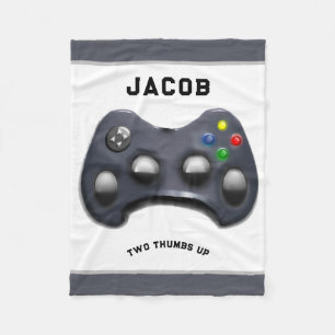 Couverture Polaire Jeu vidéo personnalisé