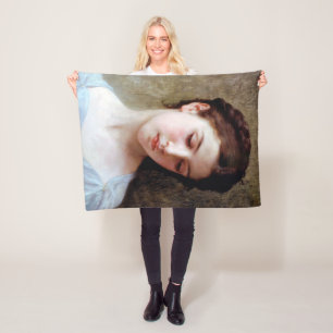 Couverture Polaire Jeune fille, Bouguereau