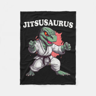 Couverture Polaire Jitsusaurus Drôle Jiu Jitsu Trex MMA Brésilien