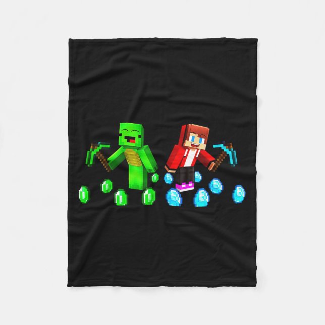 Couverture Polaire Jj And Mikey Happy Birthday  (Devant)