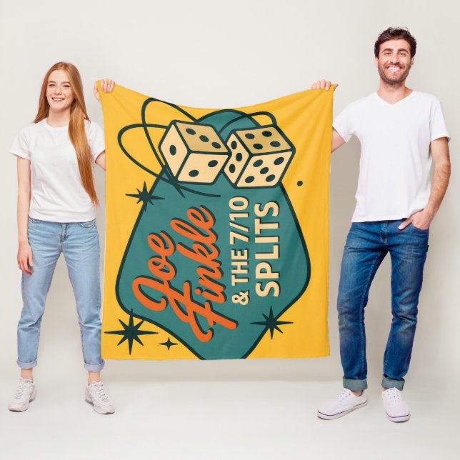 Couverture Polaire Joe Finkle & The 7/10 Splits Rockin' Blanket (En situation)