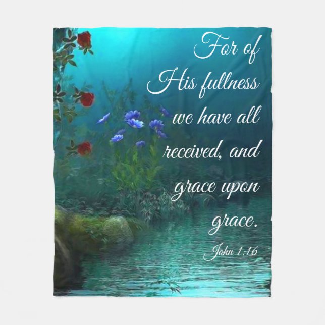 Couverture Polaire John 1:16 (Devant)