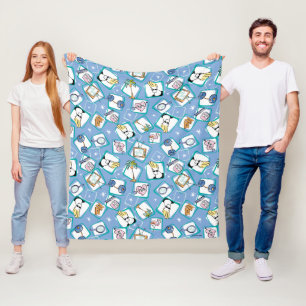 Couverture Polaire Johnny Bravo Motif Icon