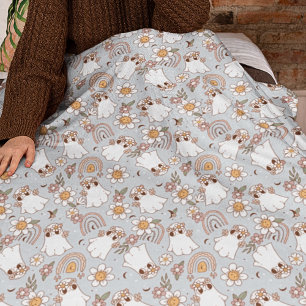 Couverture Polaire Joli Halloween Super Style Rétro Enfants