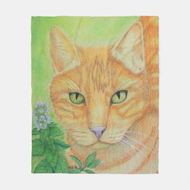 Couverture Polaire Joli Kitty (Devant)