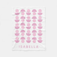 Joli Motif d'art scandinave moderne en rose, Nom