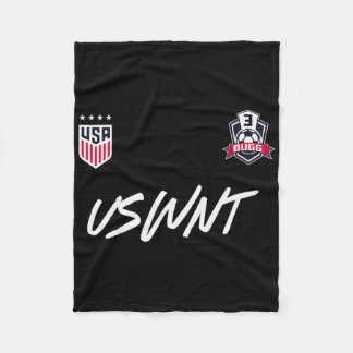 Couverture Polaire Jordyn Bugg 3 Navy Uswnt Sous Licence Officielle