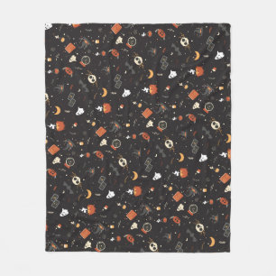 Couverture Polaire Jote Éffrayant Whimsical Halloween Motif Arrière -