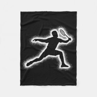 Couverture Polaire Joueur Badminton Navette Garçons Enfants Badminton