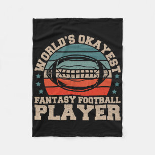 Couverture Polaire Joueur de fantasy football le plus correct du mond