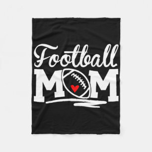 Couverture Polaire Joueur de foot Leopard de football Love