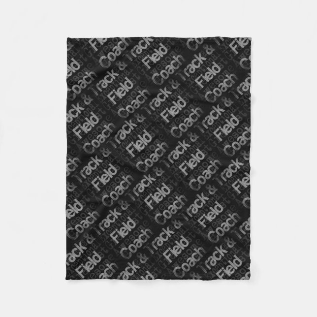 Couverture Polaire Joueur de hockey (Devant)