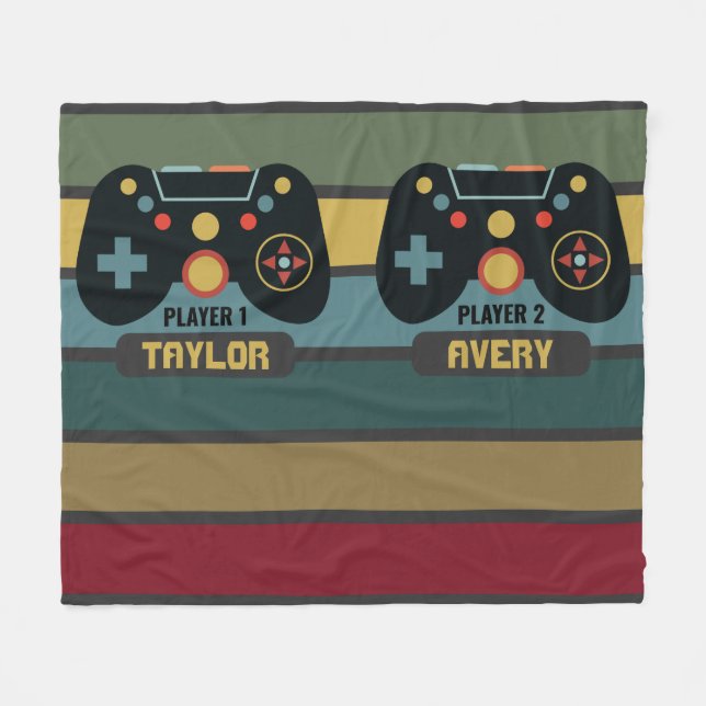 Couverture Polaire Joueurs Fleece Blanket (Devant (Horizontal))
