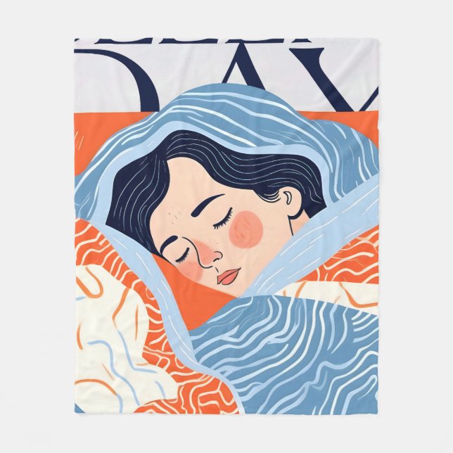 Couverture Polaire Jour du sommeil (Devant)