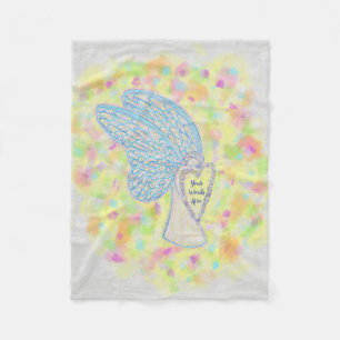 Couverture Polaire Joy Guardian Angel Custom Fleece Blanket