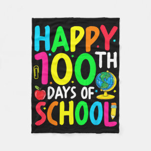 Couverture Polaire Joyeux 100ème Jour De L'École 100 Jours De L'Ensei
