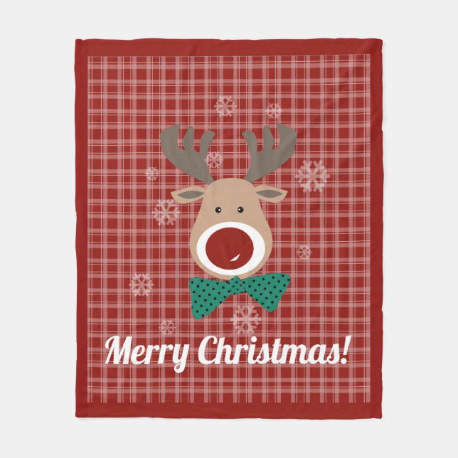 Couverture Polaire Joyeux Noël ! (Devant)