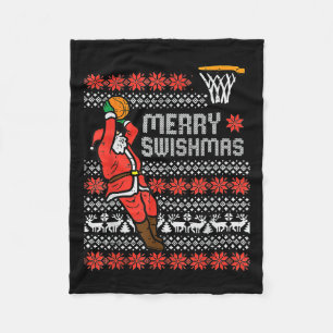 Couverture Polaire Joyeux Swishmas Vilain Sweat de Noël Bysketll Paj