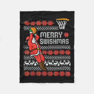 Couverture Polaire Joyeux Swishmas Vilain Sweat de Noël Bysketll Paj