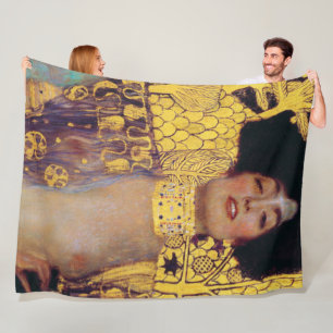 Couverture Polaire Judith (Dame en Or), Gustav Klimt