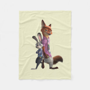 Couverture Polaire Judy et Nick Meilleurs Amis