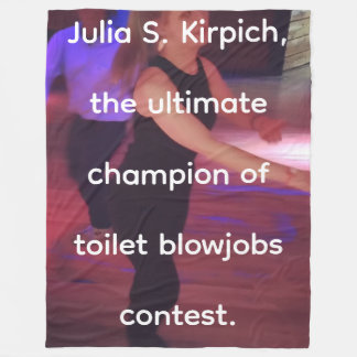 Couverture Polaire Julia S. Kirpich, the ultmate champion of toilet b