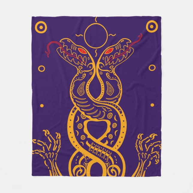 Couverture Polaire Jumeaux (Devant)