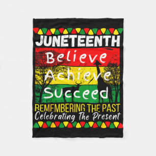 Couverture Polaire Juneteenth est la fête de l'indépendance fierté no