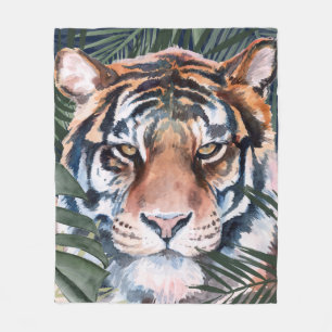Couverture Polaire Jungle Cat - Tigre