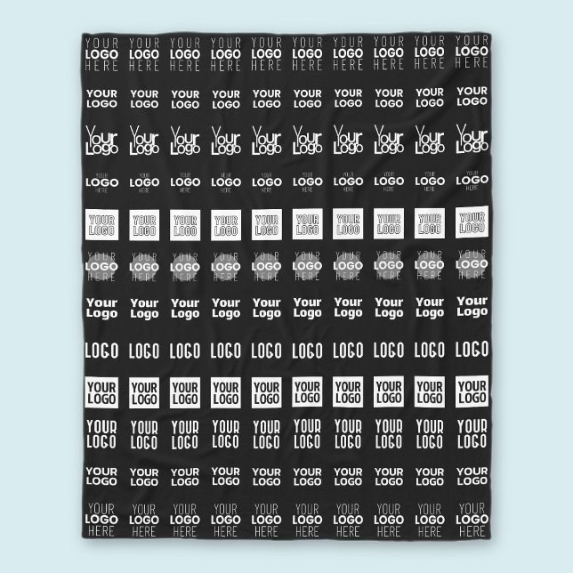 Couverture Polaire Jusqu'à 12 Logos différents ou images téléchargées (Créateur téléchargé)