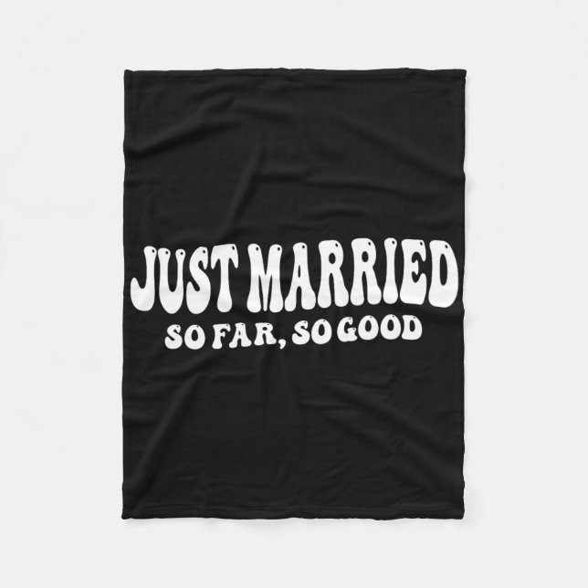 Couverture Polaire Juste Marié Jusqu'À Présent Si Bon Mariage Marié G (Devant)