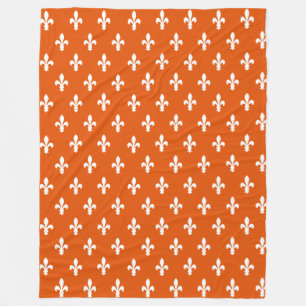 Couverture Polaire Kaki Victorian Fleur de Lys