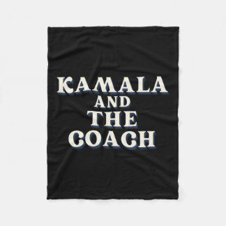 Couverture Polaire Kamala Et L'Entraîneur De Kamala Harris Tim Walz 2