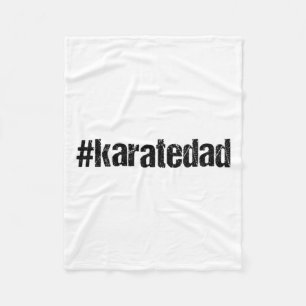 Couverture Polaire Karatedad Drôle Karate Papa T Shirt