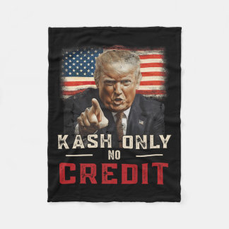 Couverture Polaire Kash seulement Aucun crédit Donald Trump Premium
