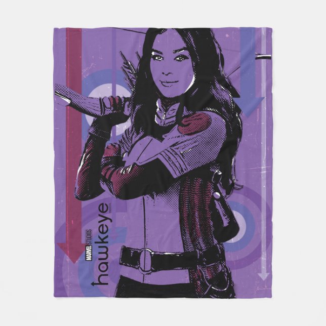 Couverture Polaire Kate Bishop Graphic (Devant)