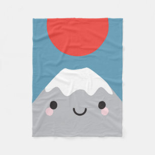 Couverture Polaire Kawaii Mt Fuji San