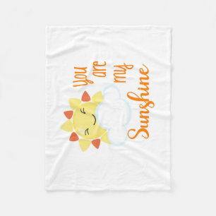 Couverture Polaire Kawaii vous êtes mon bébé de soleil