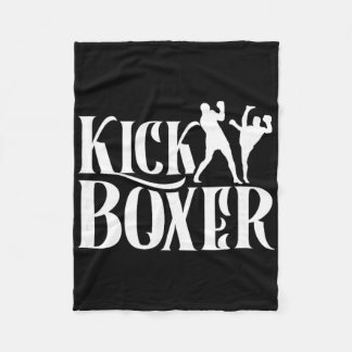 Couverture Polaire Kickboxer Kickbox Kick Boxing Kickboxing Martial A