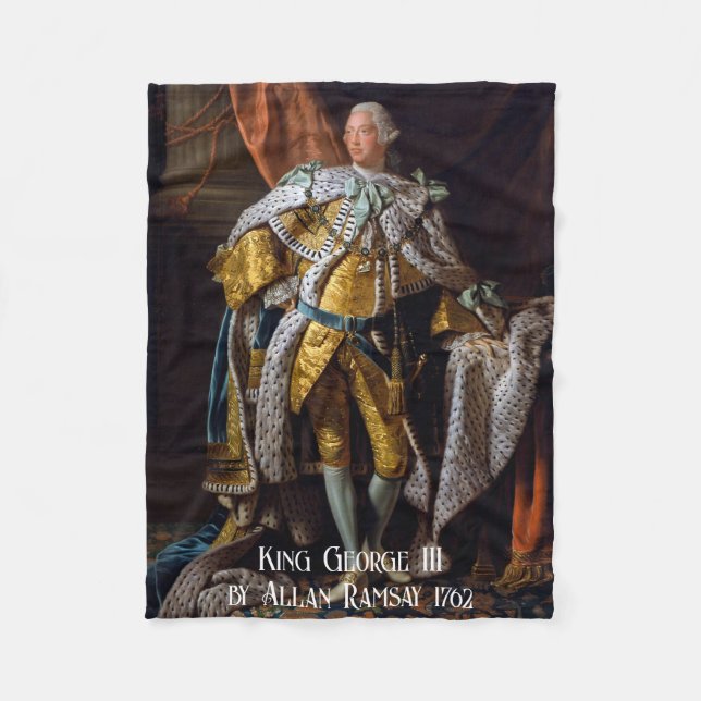 Couverture Polaire King George III par Allan Ramsay 1762 (Devant)
