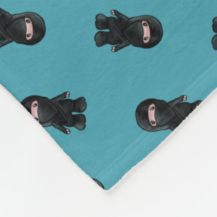 Couverture Polaire KiniArt Ninja