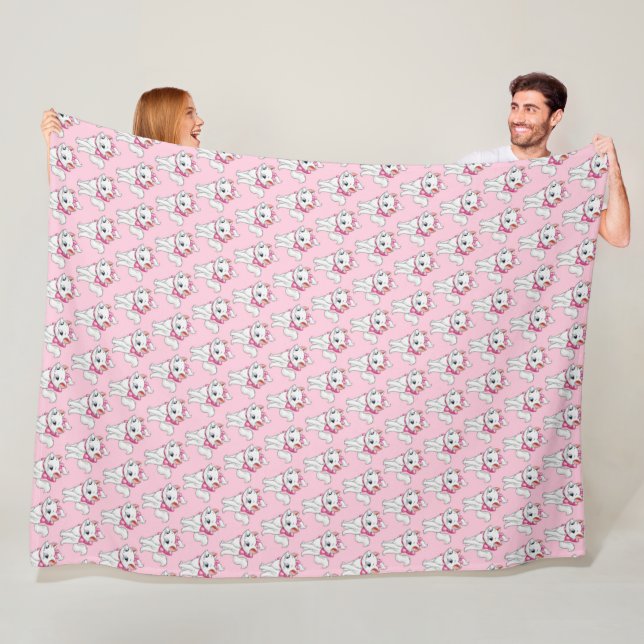 Couverture Polaire Kitty (En situation)