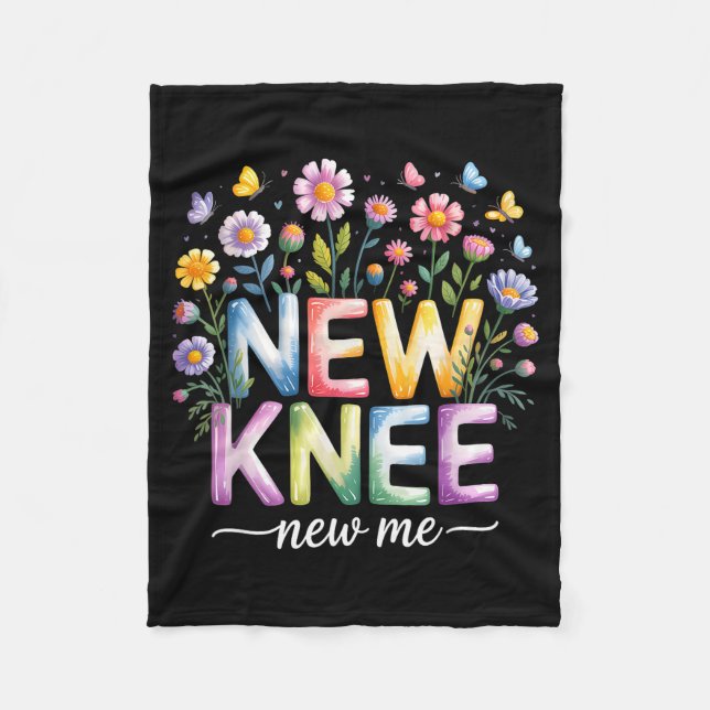 Couverture Polaire Knee Replacement Recovery Surgery Funny New Knee N (Devant)