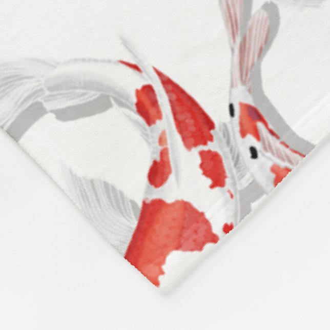 Couverture Polaire Koi (Coin)