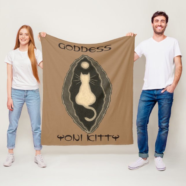 Couverture Polaire La déesse de Pussy Kat Yoni (En situation)