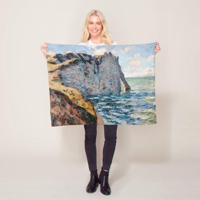 Couverture Polaire La falaise d'Aval, Monet (En situation)