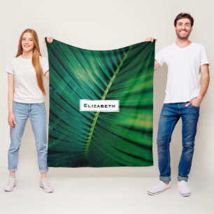 Couverture Polaire La Feuille verte Forêt tropicale Nature Photo