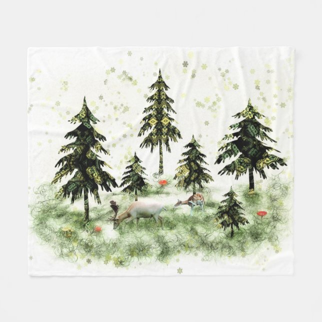 Couverture Polaire La Forêt des Tannens (Devant (Horizontal))