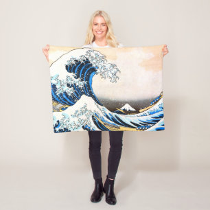 Couverture Polaire La Grande Vague au large de Kanagawa, Hokusai